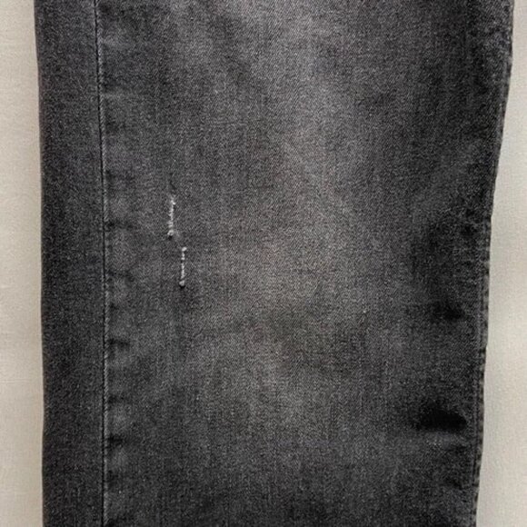 Levi's 505 Men's Black Grey Wash Jeans 36x32 Regular Fit Straight Leg 5 Pocket - Picture 3 of 15